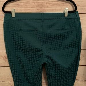 Old navy teal pixie ankle pants size 14